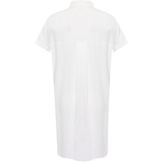 Sun Shirt Dress Long Off White