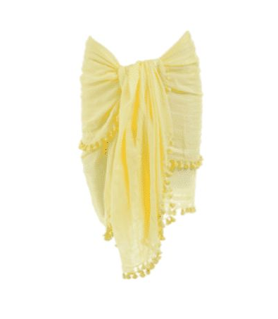 Load image into Gallery viewer, Pareo Yellow - ONE SIZE - Sarong
