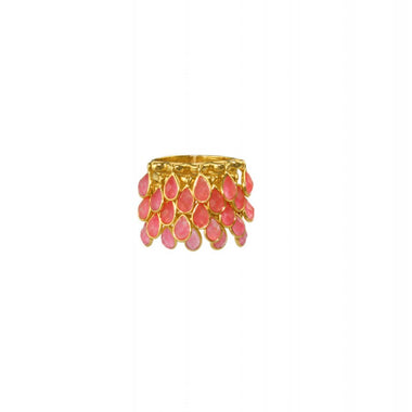 Pavone Ring Pink - Ring