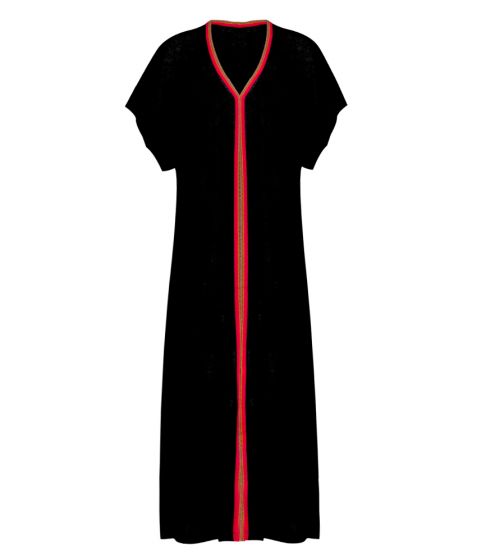 Load image into Gallery viewer, Pitusa Inca Abaya Black - Cover Up
