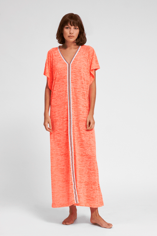 Load image into Gallery viewer, Inca Abaya Coral
