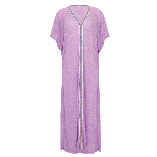 Inca Abaya Lavender beach maxi cover up dress
