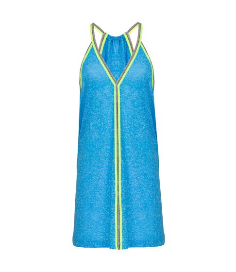Load image into Gallery viewer, Pitusa Mini Sundress Blue - Cover Up
