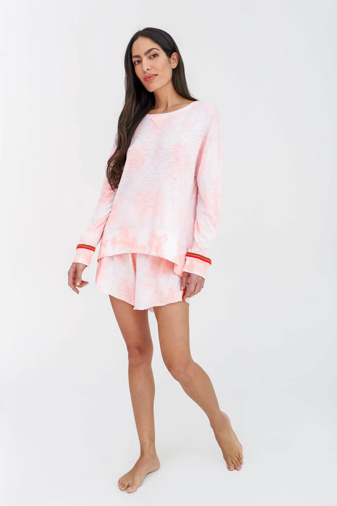 Woman relaxing in Pitusa Women's Loungewear Set