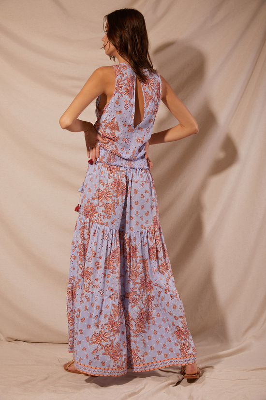 Long Jumpsuit Soledad Sky Grenade Viscose