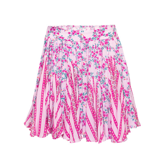 Load image into Gallery viewer, Mini Skirt Lisa Pink Kookoo Bird
