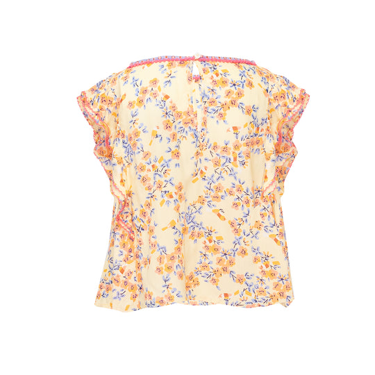 Load image into Gallery viewer, Kids Amber Top Yellow Kookoo Bird - Top
