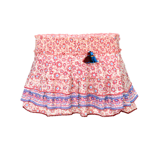 Kids Ariel Mini Skirt Pink Je T’aime - Skirt