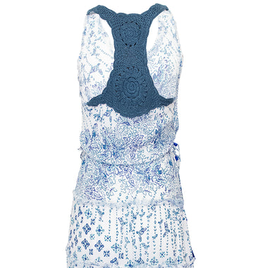 Long Dress Katie Blue Parrot - Dress