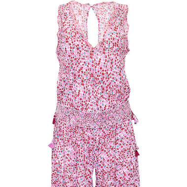 Long Jumpsuit Soledad Pink Tulip - Jumpsuit