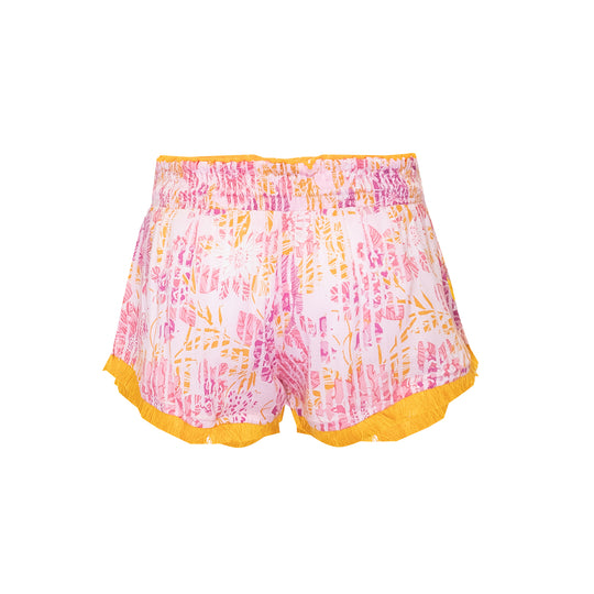 Lulu Boxer Short Kids Pink Marigold