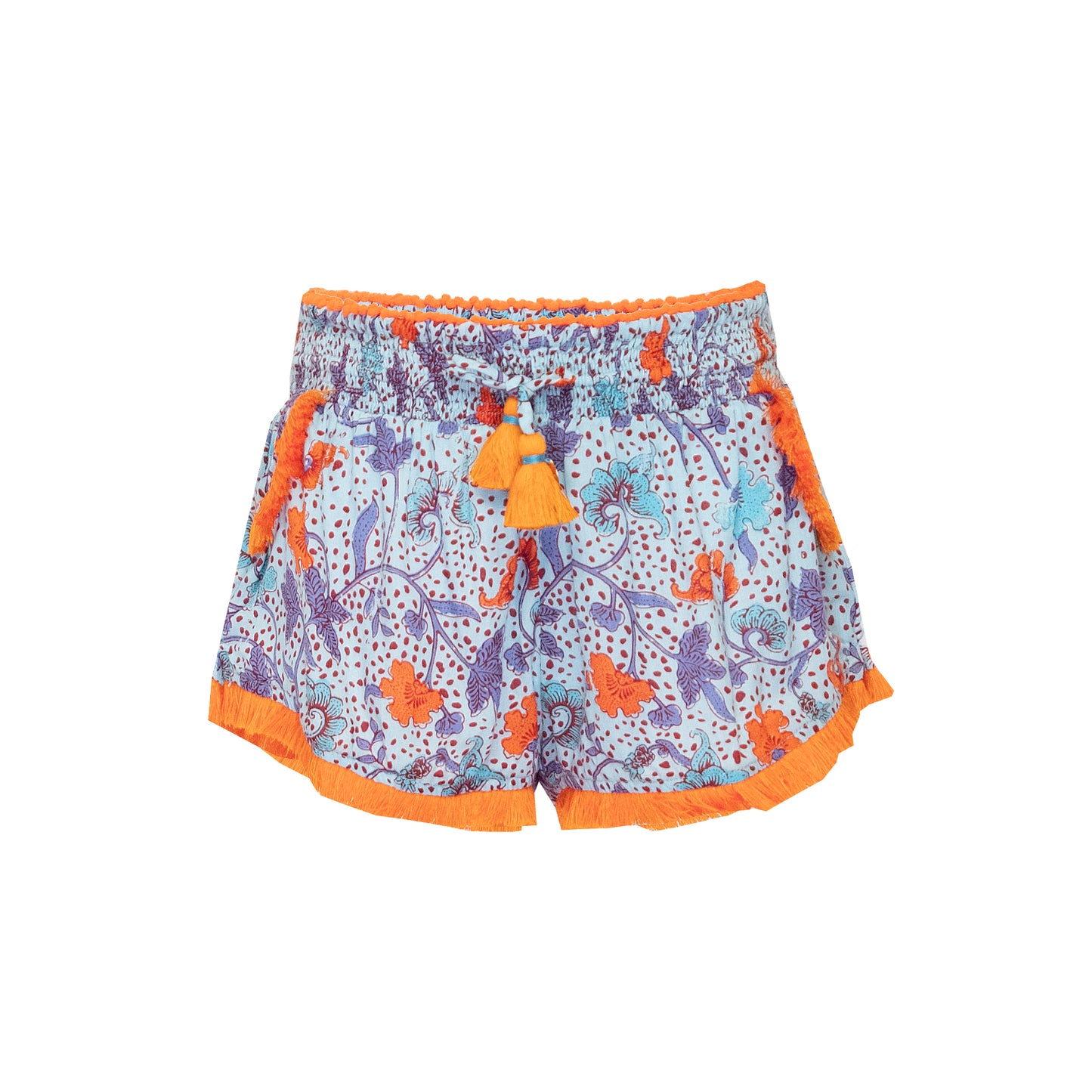 Load image into Gallery viewer, Lulu Boxer Short Kids Sky Blue Clary - Girls Shorts
