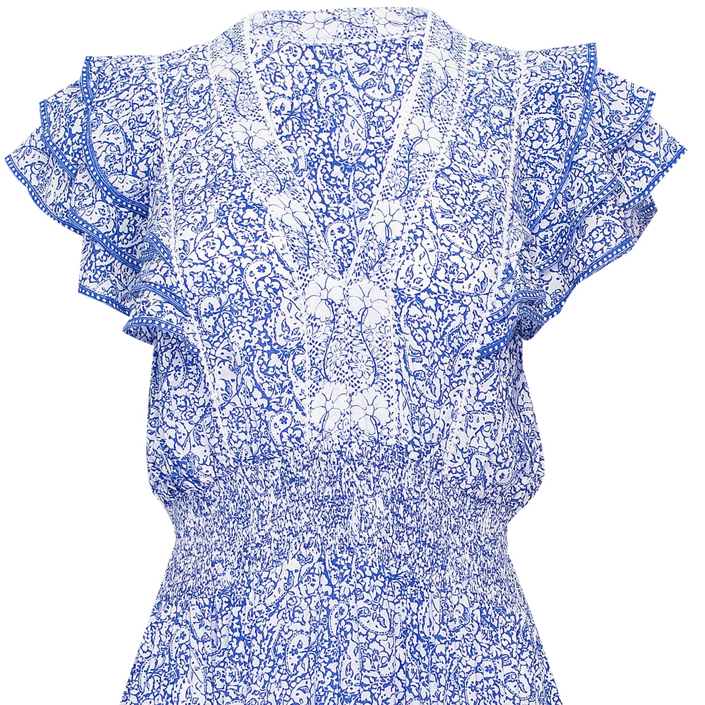 Load image into Gallery viewer, Mini Dress Camila Blue Canary - Dress
