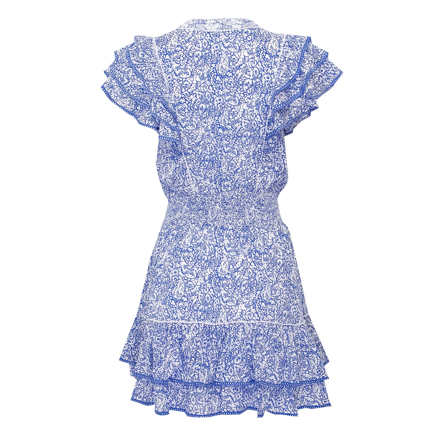 Load image into Gallery viewer, Mini Dress Camila Blue Canary - Dress
