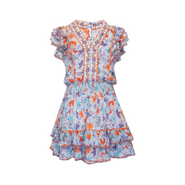 Mini Dress Kids Camila Sky Blue Clary - Girls Dress