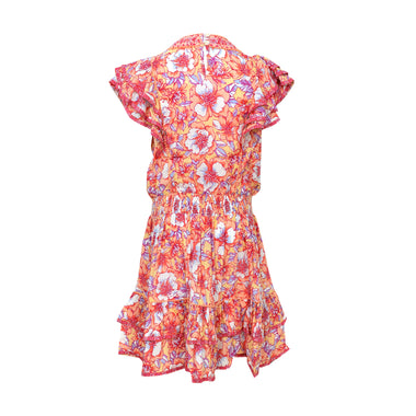 Kids Mini Dress Camilla Yellow Dalia - Girls Dress