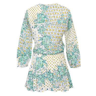 Mini Dress Ilona Long Sleeve Green Edelweiss - Dress