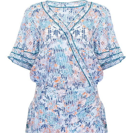Mini Dress Mabelle Sky Blue Marigold - Dress