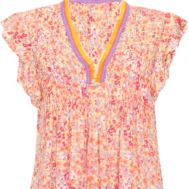 Mini Dress Sasha Purple Daffodil - Dress