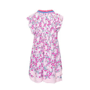 Sasha Mini Dress Kids Pink Kookoo Bird - Dress