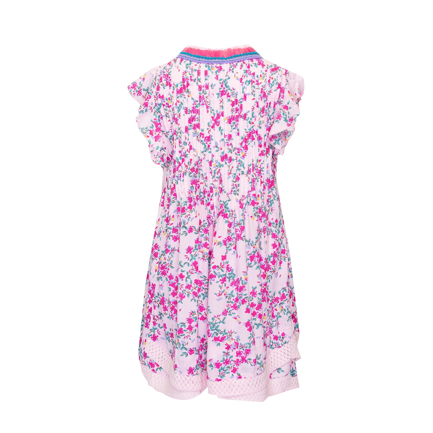 Sasha Mini Dress Kids Pink Kookoo Bird