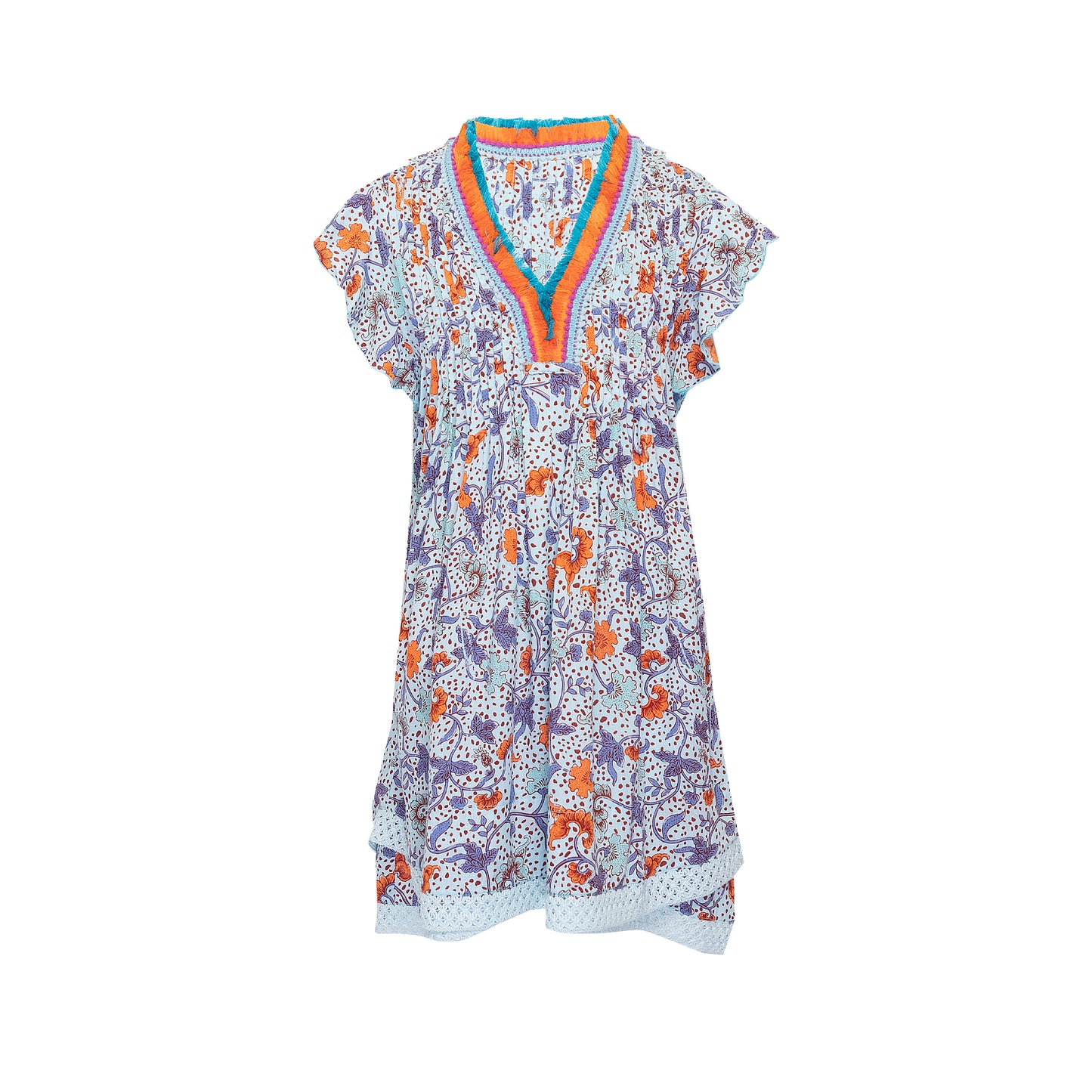 Load image into Gallery viewer, Sasha Mini Dress Kids Sky Blue Clary - Dress
