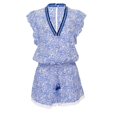 Short Jumpsuit Sasha Blue Canary - Playsuit