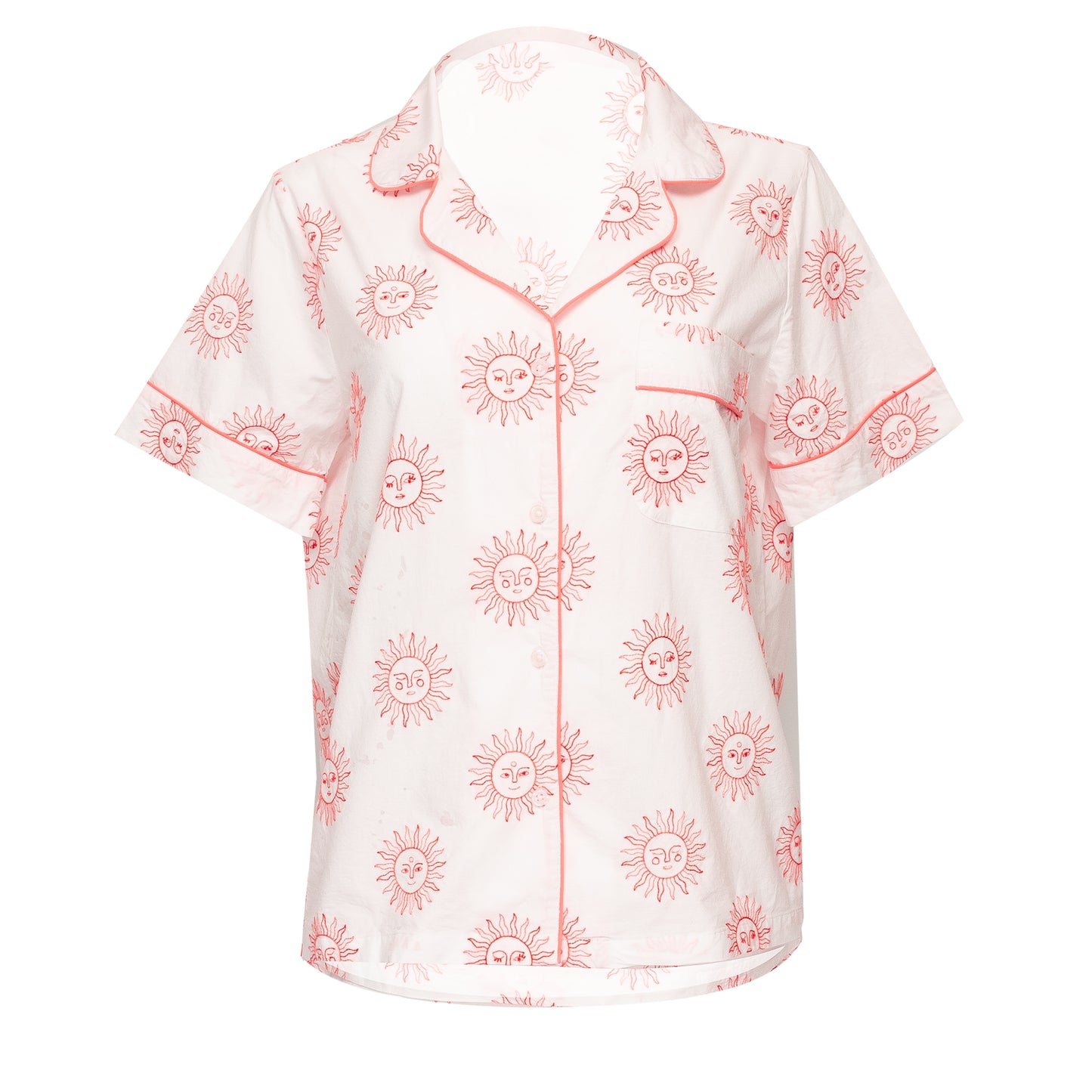 Sunrise Short Sleep Set Peach Cloud