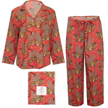 Bagheera Long Set Scarlet - Pajama