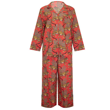 Bagheera Long Set Scarlet - Pajama
