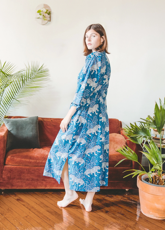 Bagheera Robe Indigo