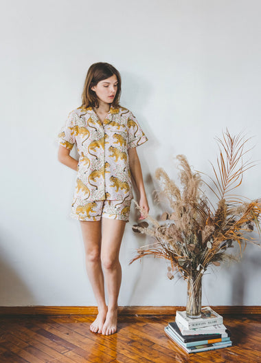 Bagheera Short Sleep Set Blush - Pajama