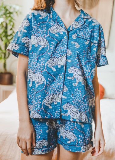 Bagheera Short Sleep Set Indigo - Pajama