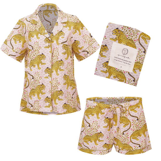 Bagheera Short Sleep Set Blush