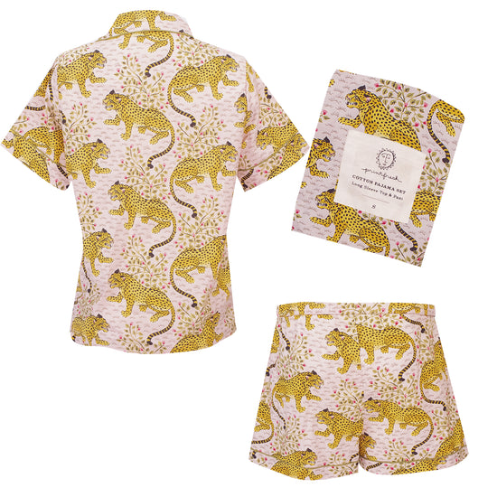 Bagheera Short Sleep Set Blush