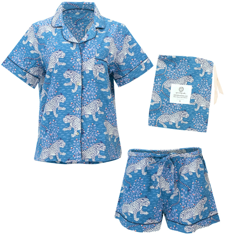 Bagheera Short Sleep Set Indigo