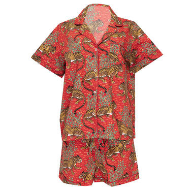 Bagheera Short Sleep Set Scarlet - Pajama