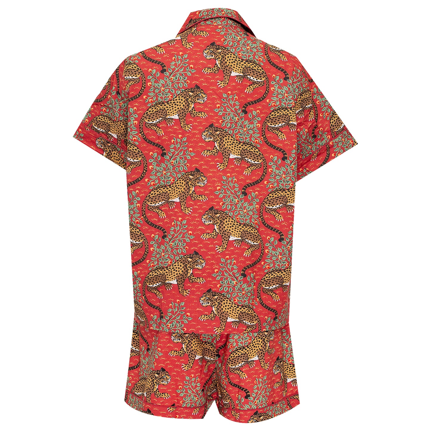Load image into Gallery viewer, Bagheera Short Sleep Set Scarlet - Pajama
