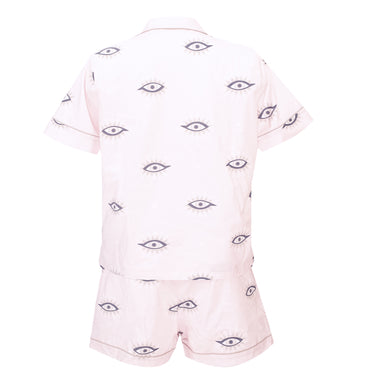Eyes Of The World Short Sleep Set Blush - Pajama