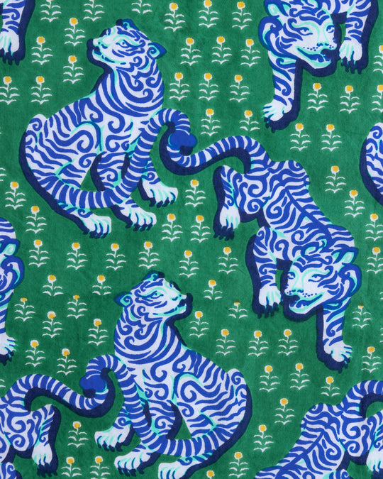Tiger Queen Long Sleep Set Jade - Pajama