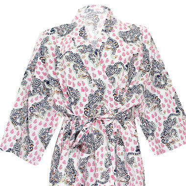 Tiger Queen Robe French Robe - Robe