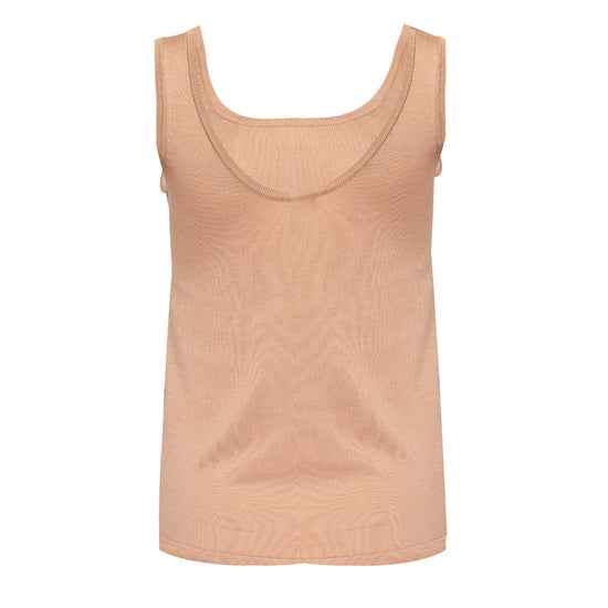 Load image into Gallery viewer, Solid Colour Tank Top Peach
