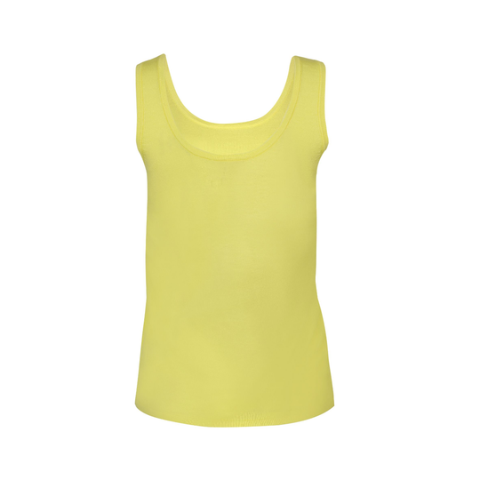 Solid Colour Tank Top Accademia Lime Yellow
