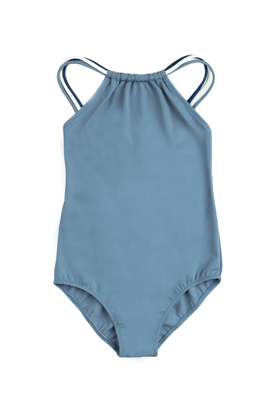 Blue One Piece Swimsuit for Girls | Folpetto
