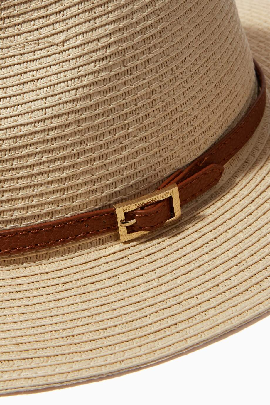 Fedora Hat Cream/Tan Belt