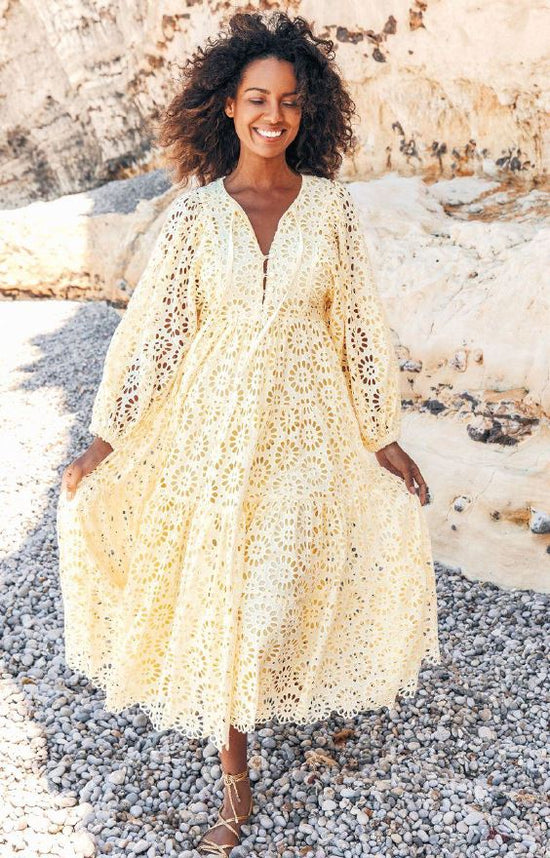 Dandelion Midi Dress Yellow