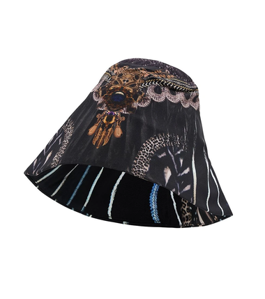 Womens Bucket Hat in Silk