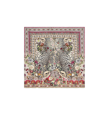 Printed Silk Scarf for Women