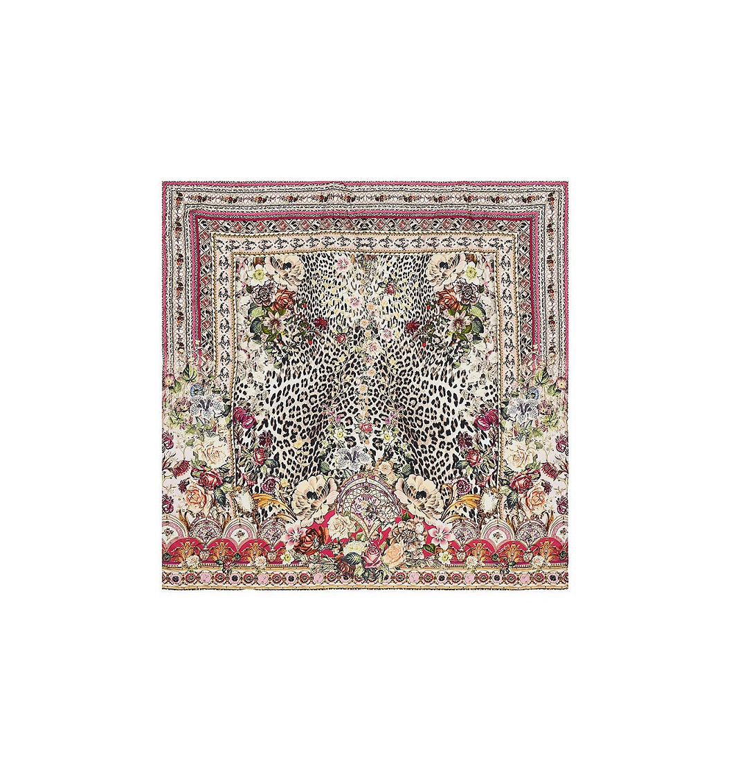 Load image into Gallery viewer, Printed Silk Scarf for Women
