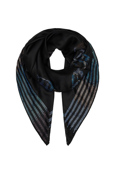 Multi Wear Womens Scarf in Black | Camilla